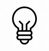 Image result for LED Light Bulb Icon