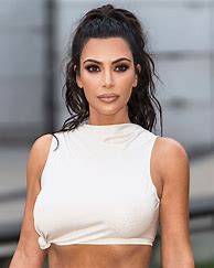 Image result for Kim Kardashian Crop Top