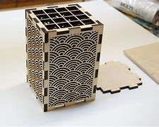 Image result for Laser-Cut Wood Box