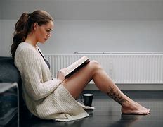 Image result for Lady Reading Book