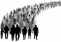 Image result for Silhouette Crowd People