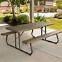 Image result for Folding Picnic Table Bench