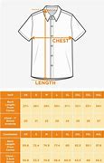 Image result for Us Shirt Size Chart