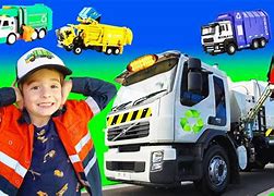 Image result for Boy Inside Garbage Truck