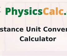 Image result for Distance Conversion Calculator