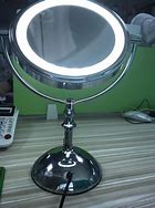 Image result for Lighted Makeup Vanity Mirror Battery