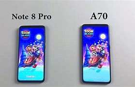Image result for Samsung A70 vs Note 8