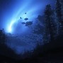 Image result for Shooting Night Sky with Moon and Stars