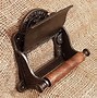 Image result for Antique Toilet Paper Holder with Shelf