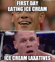 Image result for Happy Eating Ice Cream Meme