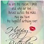 Image result for Sweet Birthday Card Messages