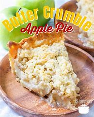 Image result for Butter Crumble Apple Pie