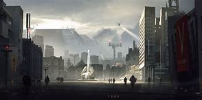 Image result for 1984 City Concept Art