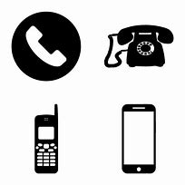 Image result for Phone Call Icon Silhouette