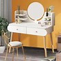 Image result for Vanity with Mirror and Drawers