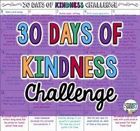 Image result for 30-Day Kindness Challenge School
