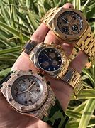 Image result for Rose Gold and Amythest Watch