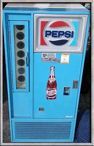 Image result for Blue Pepsi Machine