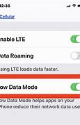 Image result for Data Roaming Low Data iPhone