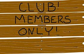 Image result for Members Only Clip Art