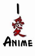 Image result for I Love Anime Font