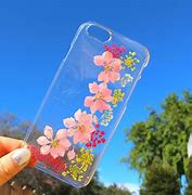 Image result for Clear Lavender Flower Phone Case