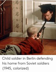 Image result for Soldier Defending Child Meme