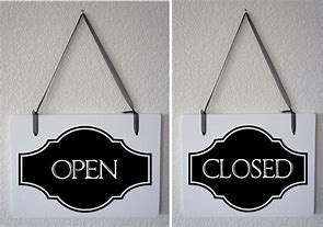 Image result for Open and Closed Sign