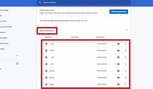 Image result for Where to Find Saved Passwords