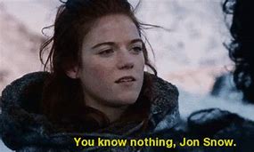 Image result for You Know Nothing Jon Snow Meme