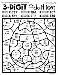 Image result for 3rd Grade Math Coloring