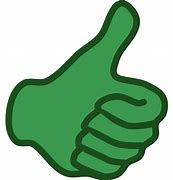 Image result for Green Thumbs Up Transparent Background