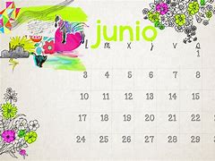 Image result for Calendario Junio María Martínez
