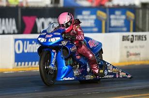 Image result for NHRA Motorcycle Drag Racing Women