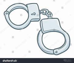 Image result for Funny Handcuffs Cartoon Image