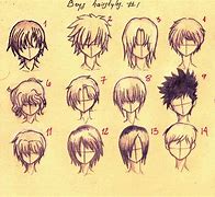 Image result for Anime Haircut