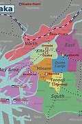 Image result for Osaka Location Map