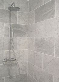 Image result for Gray Tile in Bathroom Shower
