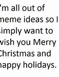 Image result for Happy Holidays Meme