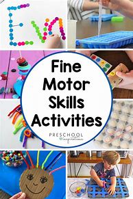 Image result for Preschool Fine Motor Activities