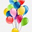 Image result for 2 Balloons Clip Art