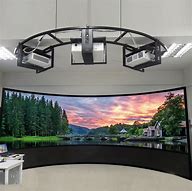 Image result for Curved Projection Screen