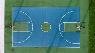 Image result for Top-Down Basketball Court