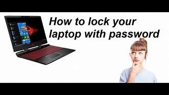 Image result for How to Put a Password Lock On Computer