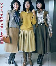 Image result for 70s Japanese Fashion