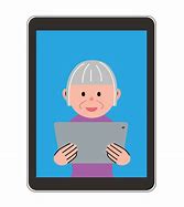 Image result for Helping Elderly with iPad