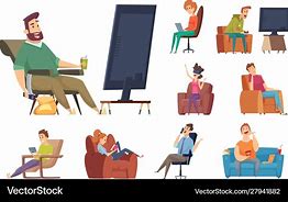 Image result for Sedentary Cartoon