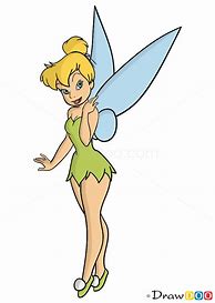 Image result for Drawings of Tinkerbell