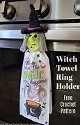 Image result for Witch Crochet Towel Holder