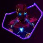 Image result for Iron Man Neon Logo